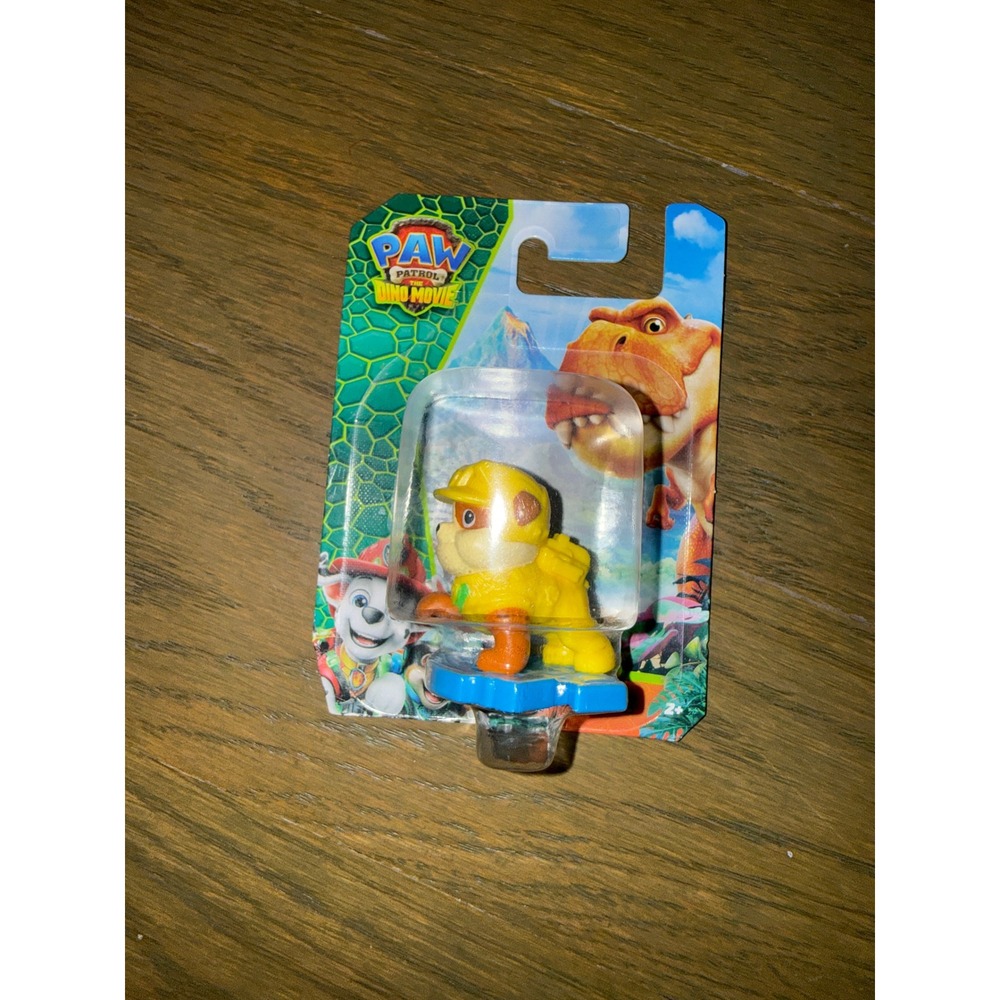Paw Patrol The Dino Movie Rubble Mini Figure Spin Master New Sealed